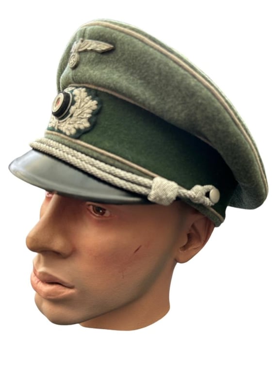 WH ( Heer ) Propaganda Company Officers Visor Cap...Very Rare