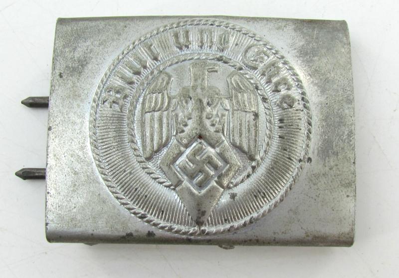 Hitler Youth Belt Buckle RZM M4-39 ( “Crank Catch”)