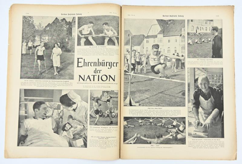 German Berliner Illustrierte Zeitung Newspaper November 1941