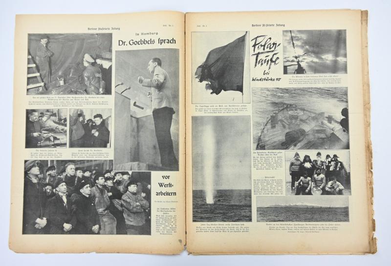 German Berliner Illustrierte Zeitung Newspaper 1941