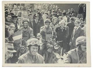 British WW2 Dispatch Riders Eindhoven Market Garden