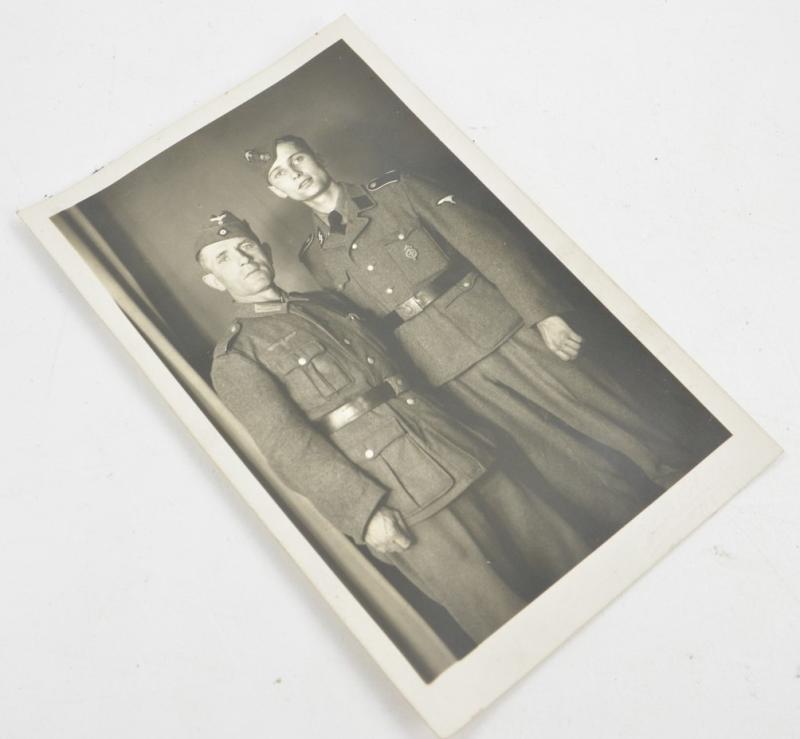 German WH/SS Portrait Picture 'Two Brothers'
