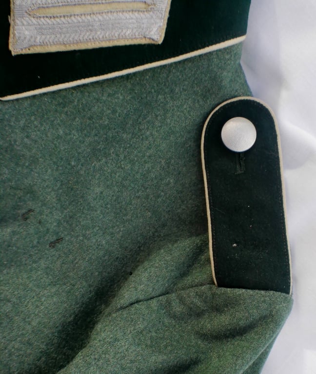 Original WWII German Army 55th Infantry Enlisted mans M-35 Waffenrock dress tunic.