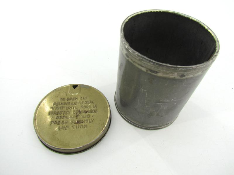 British WWII Greys Cigarettes Can ( empty )