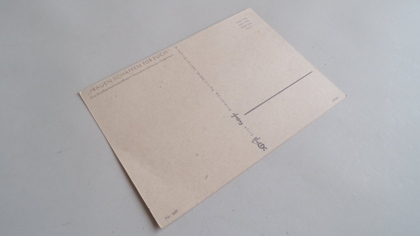 Erich Gutjahr Postcard Nr. 649