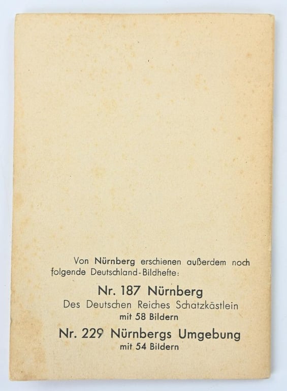 German Reichsparteitag Nurnberg Remembrance Booklet