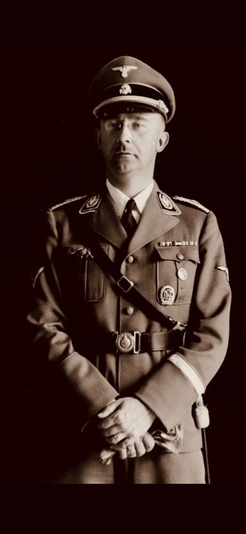 GERMAN SS – REICHSFUHRER HEINRICH HIMMLER HAND SIGNED SIGNATURE.