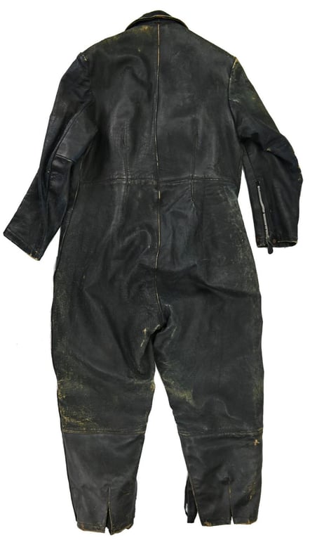German KM Leather Coverall