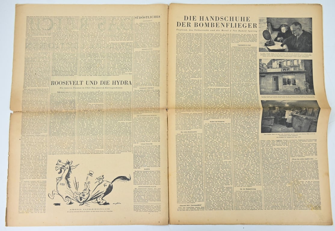 German Newspaper “Das Reich” January 1944