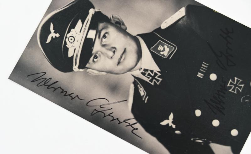 Signature of Luftwaffe KC Recipient 'Werner Grodde'