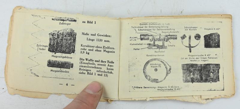 German WH K43 Instruction Manual