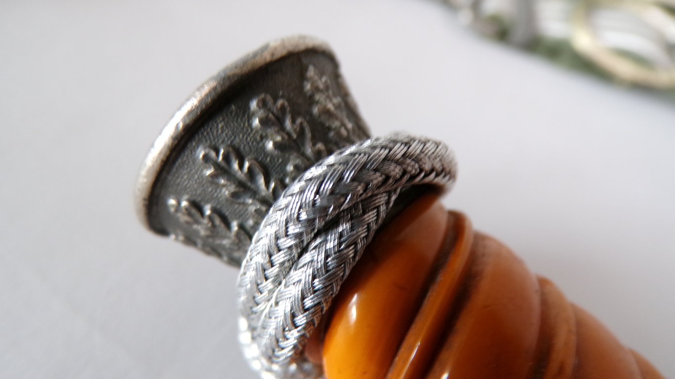 Army Officer dagger with hanger and portepee by WKC