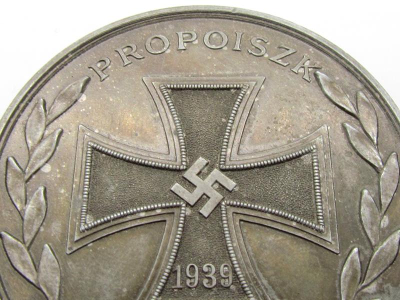 Wehrmacht 'Propoiszk' 1941 Table Medal