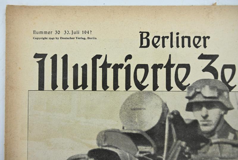 German Berliner Illustrierte Zeitung Newspaper 1942