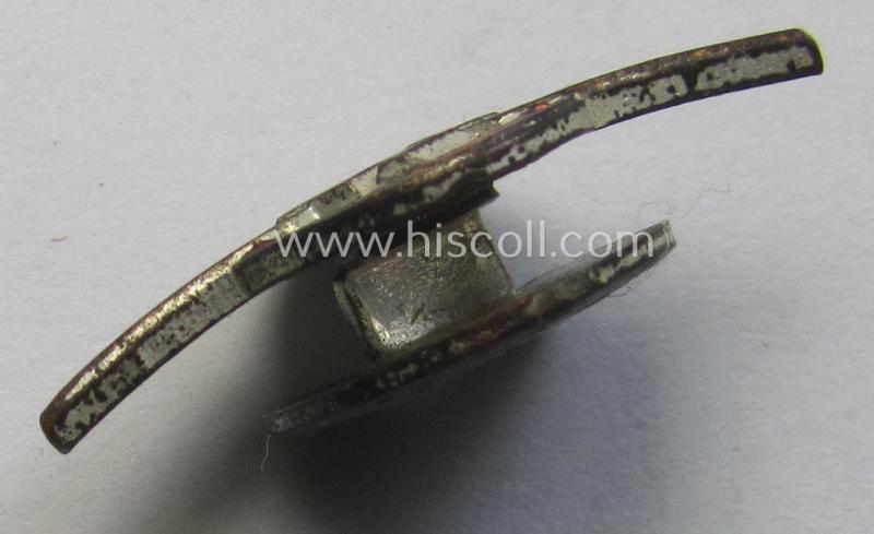 Luxuriously-styled, so-called: DLV (ie. 'Deutscher Luftsport Verband') miniature membership lapel-pin (ie. 'Mitgliedsabzeichen für den Zivilanzug') being a neatly maker- (ie. 'W. Deumer'-) marked example