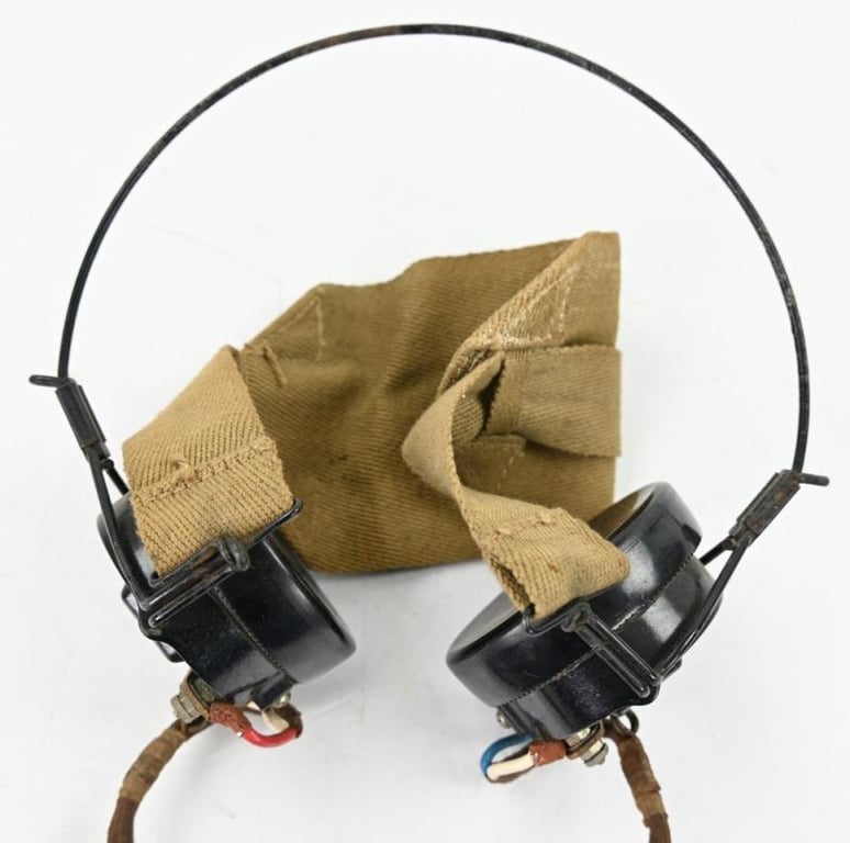 British WW2 Wireless 38 Headphone DRL No.1