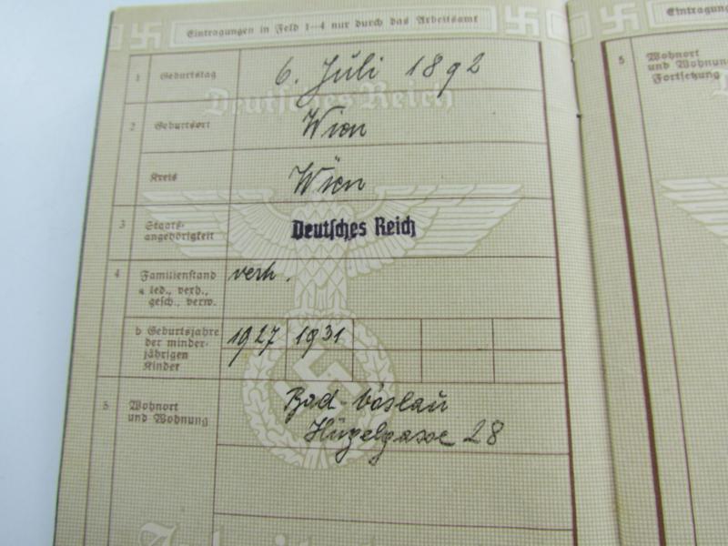 German Arbeidsbuch 2nd pattern