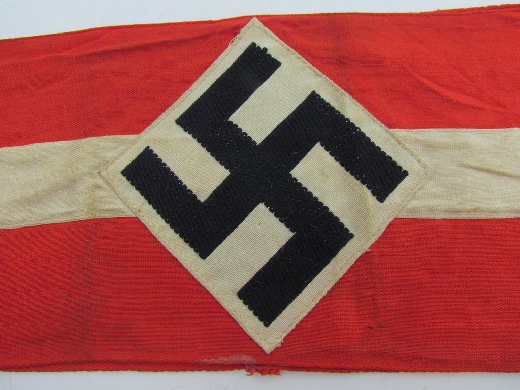 Hitler-Jugend Member's Armband with RZM Tag