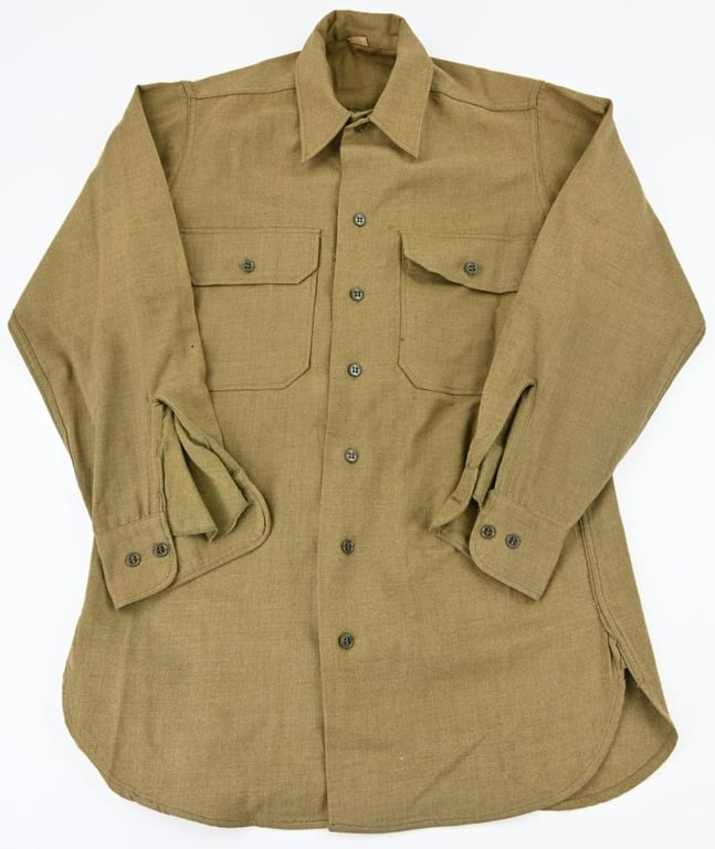 US WW2 Enlisted Men Wool Shirt