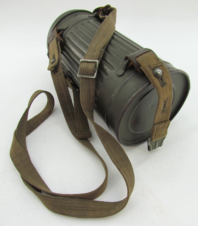 Wehrmacht Gas Mask Cannister , Complete Set -1938