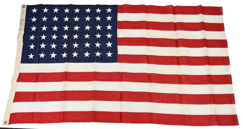 US WW2 48 Star Stars & Stripes National Flag with Box