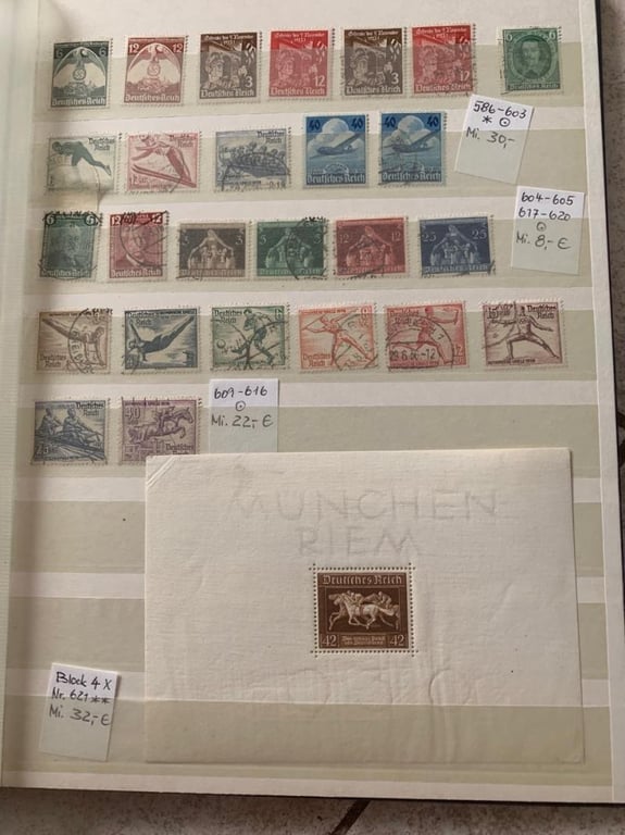 Stamp Album Number Three With Content Part One