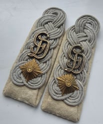 Pair of Großdeutschland Oberstleutnant (Lt.Col) Infantry shoulder boards