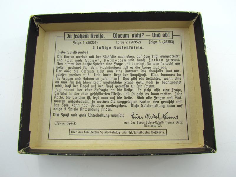 German Cardgame 'Und ob!'