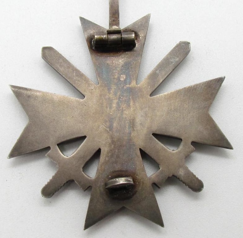 War Merit cross (KVK) first class “1” in Case