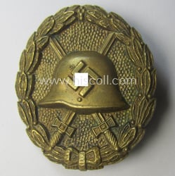 Luxuriously-styled, early-pattern silver-class wound-badge (ie.: 'Verwundeten Abzeichen in...