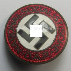 Superb - and rarely found! - 'N.S.D.A.P.- Parteiabzeichen'...