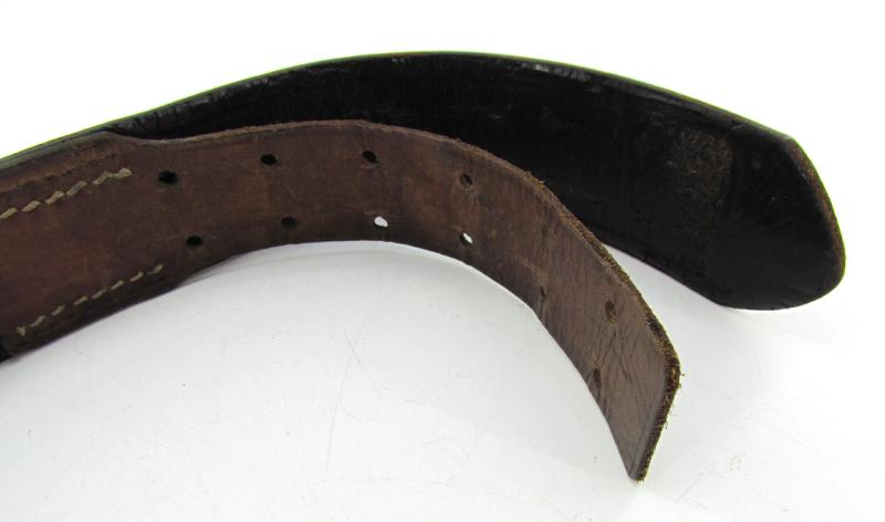 German Leather equipment belt ( 97 cm )