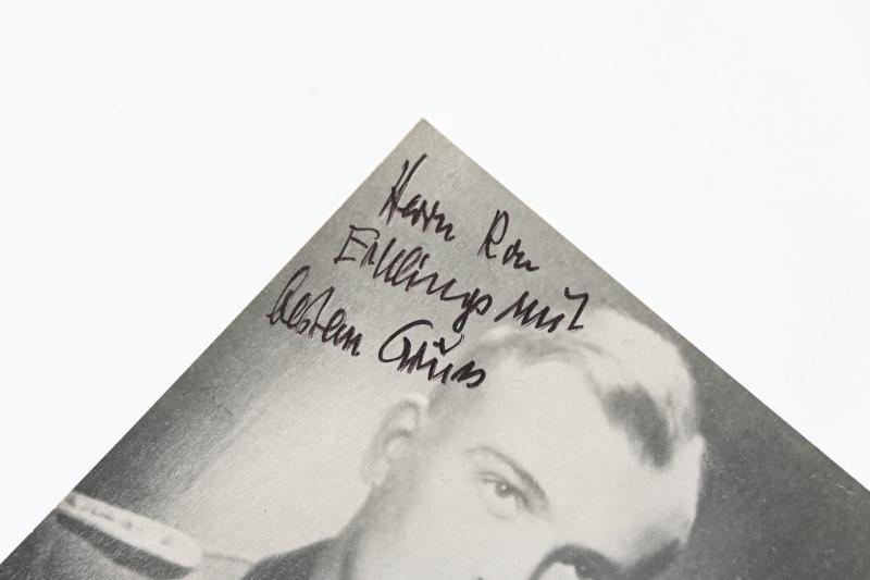 Signature of Waffen-SS KC Recipient 'Johannes Göhler'