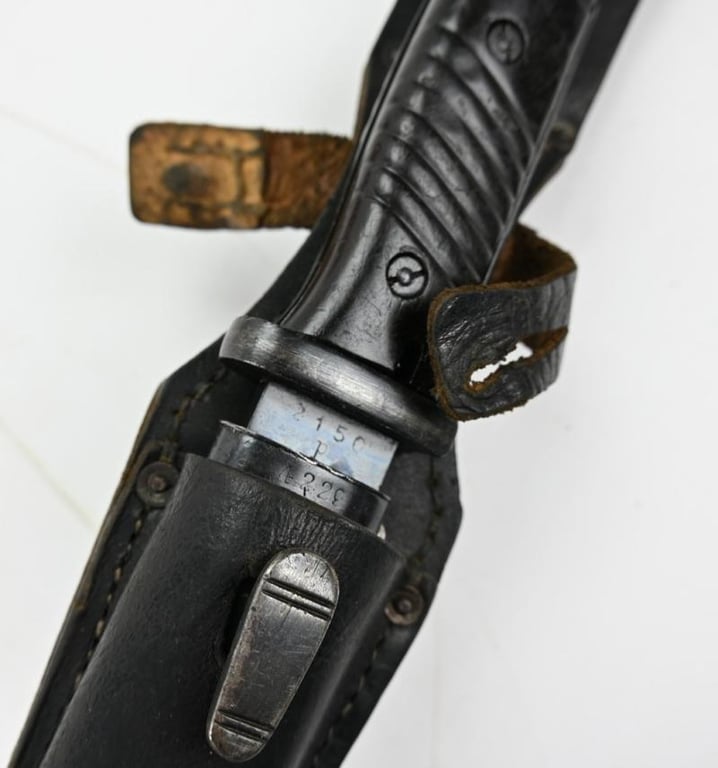German K98 Mauser Bayonet with Frog