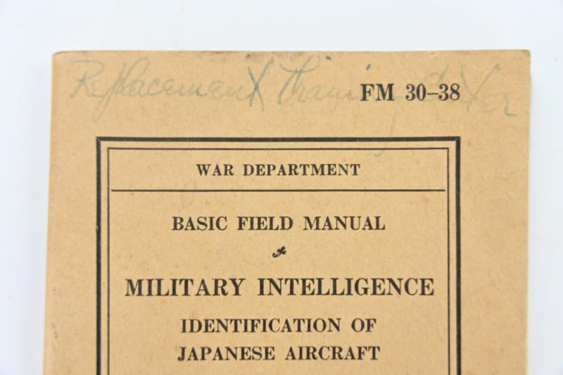 US WW2 FM30-38 Military Intelligence Manual