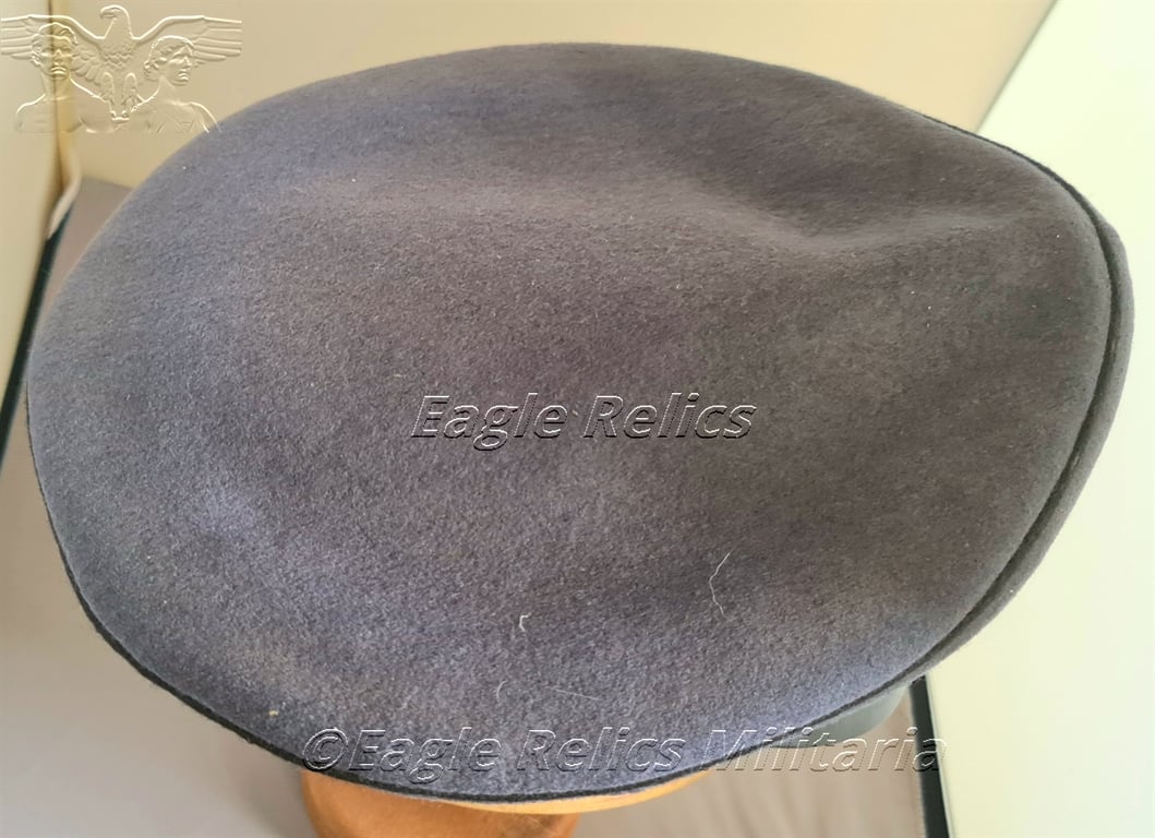 Rare Luftwaffe construction NCO visor cap Baupionier -Schellenberg