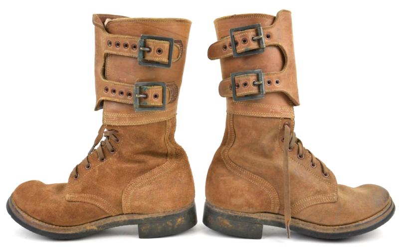 US WW2 Double Buckle Combat Boots
