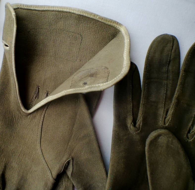 German Officer WW2 gloves