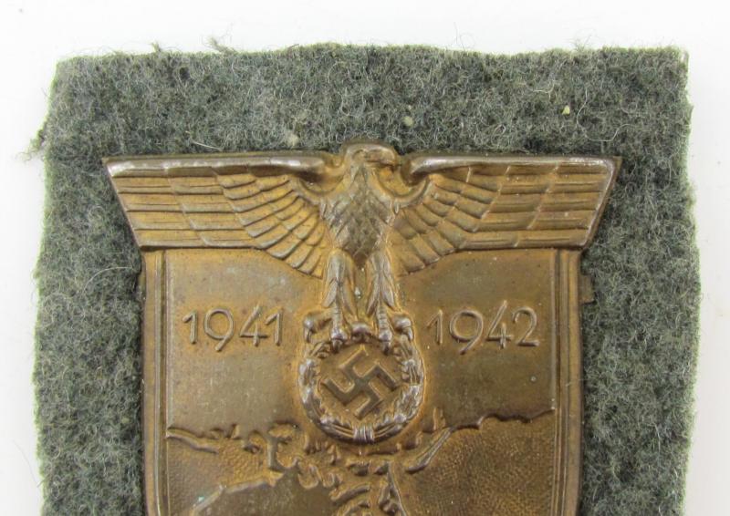 Wehrmacht (Heer) Krim Shield, by Rudolf Souval