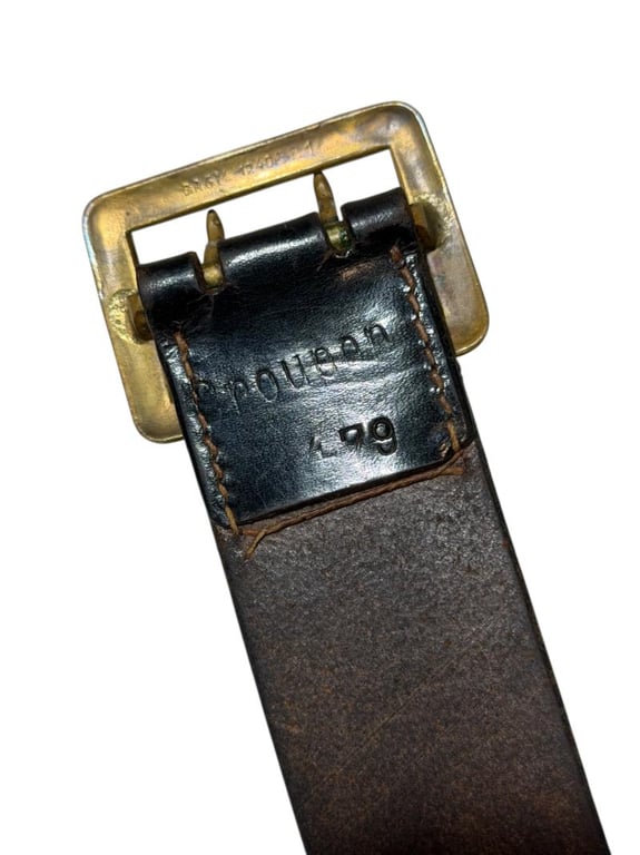 German WWII Officer's Belt and Holster