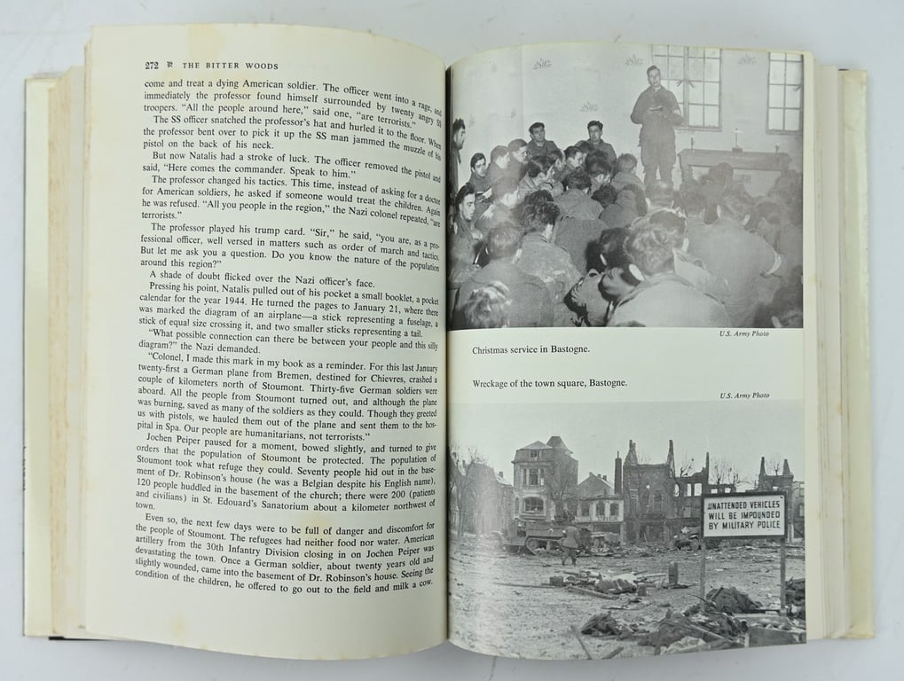 US WW2 Signed Book The Bitter Woods by John Eisenhower