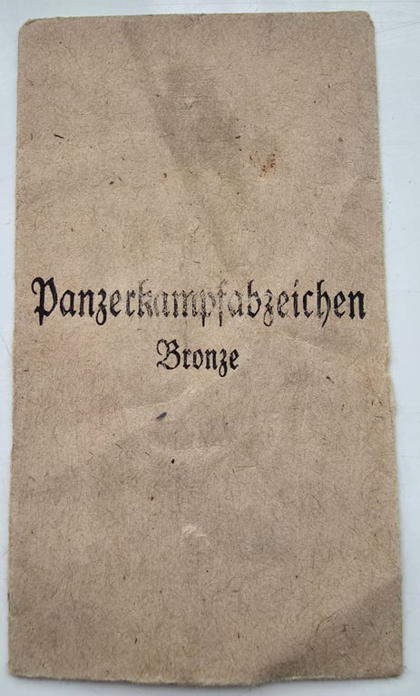 4 X German award envelopes/packets