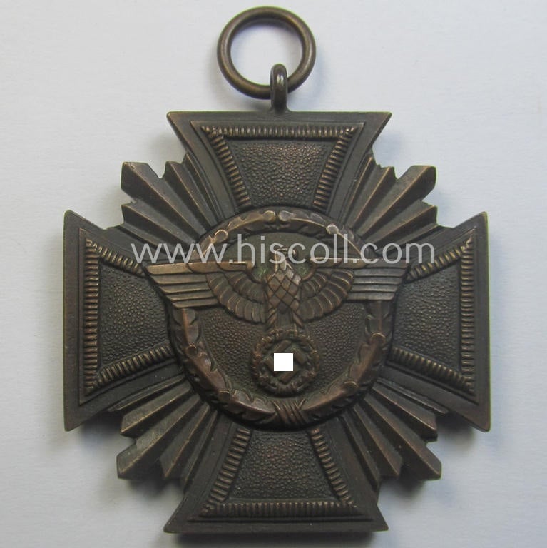 'N.S.D.A.P. Dienstauszeichnung in Bronze' (ie. being of the '3. Stufe für 10 Jahre treue D.')