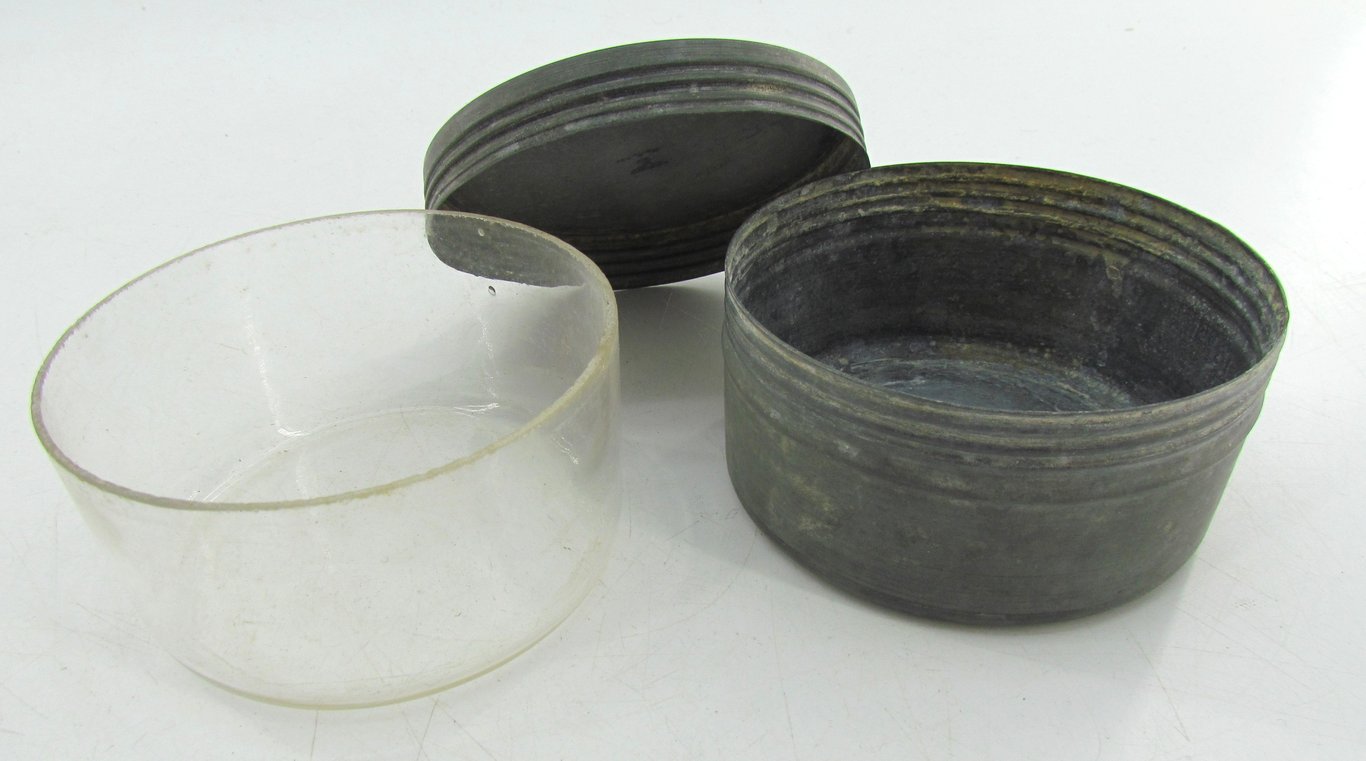 German Butter Dish with Glass insert