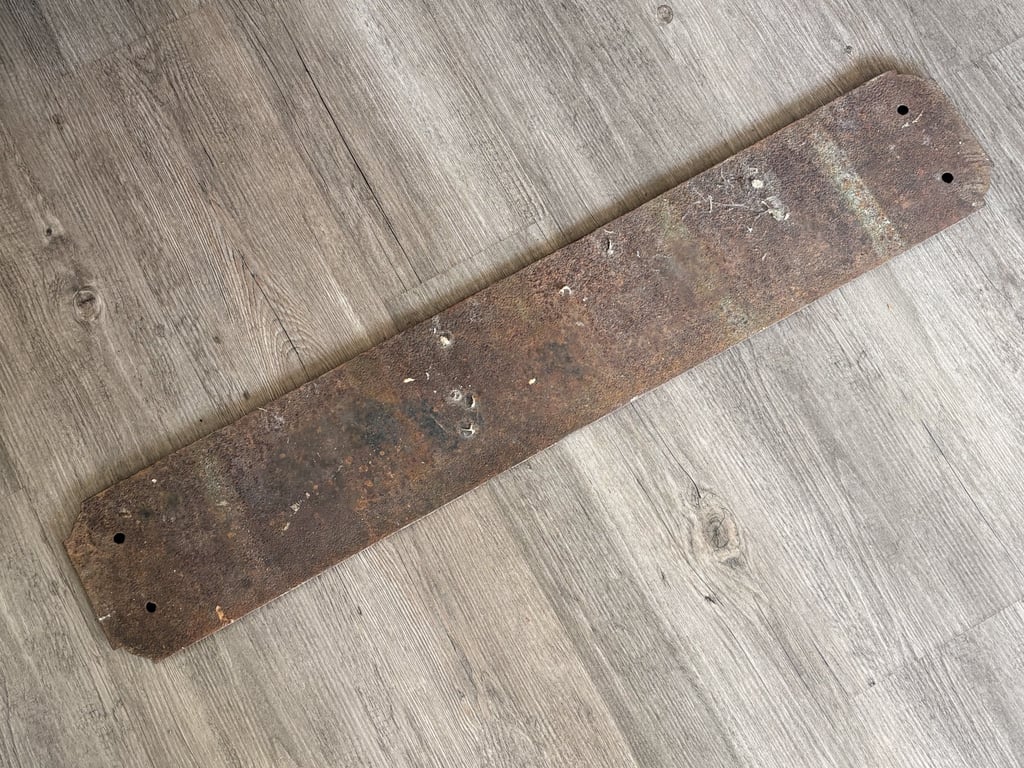 Fabulous Rare Original English Cast Iron City of London Street Sign Bread Street.