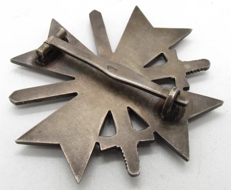 War Merit cross (KVK) first class “1” in Case