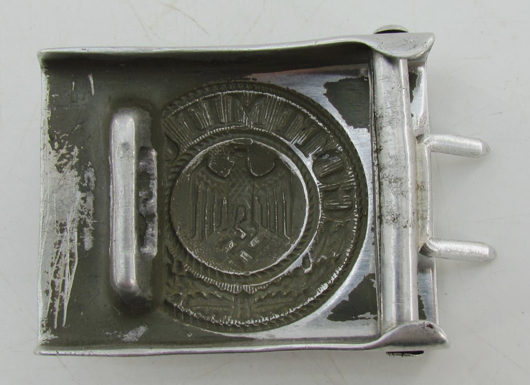 Wehrmacht Aluminum  Buckle with Belt