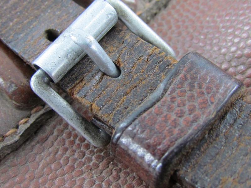 German WW2 Brown Leather Map Case