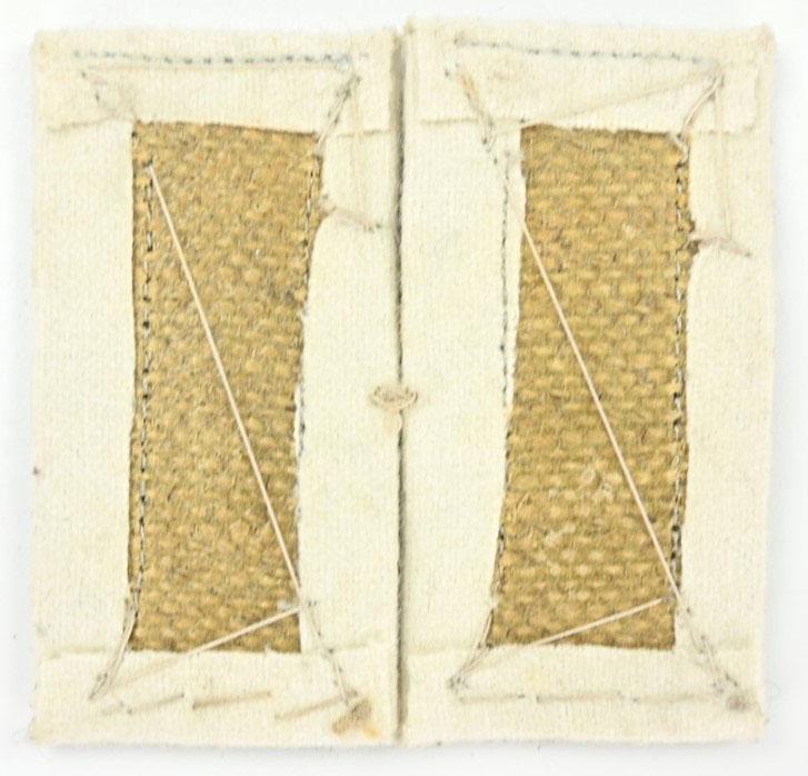 German WH Set of Parade Tunic Cuff Tabs