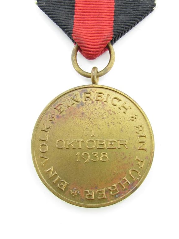 German 1 October 1938 Medal